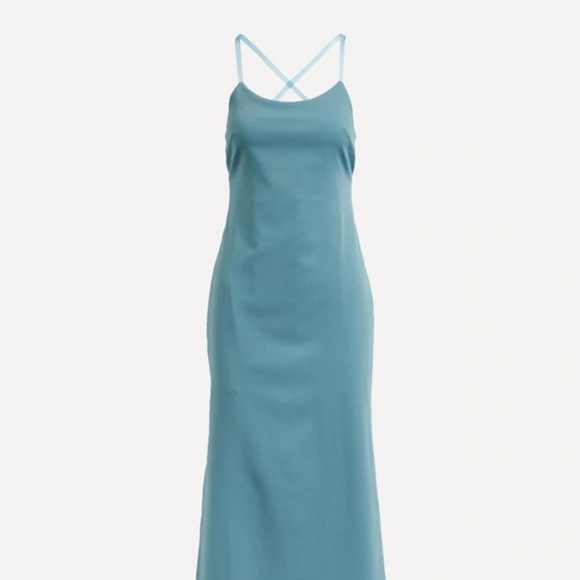 Paloma Wool Chain Cross-back Dress in Blue - Picture 3 of 11